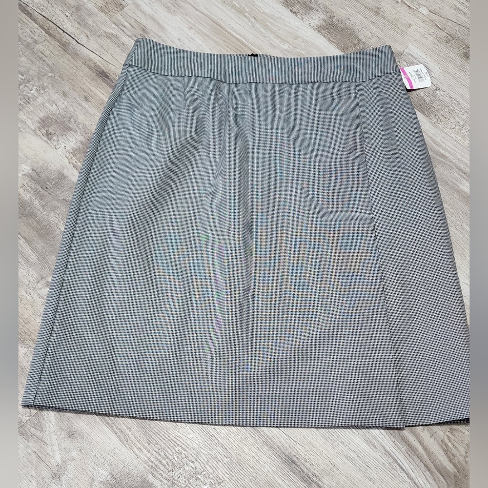 Hugo Boss Houndstooth Valona Mini Pencil Skirt Womens Size 10 Career Office Work